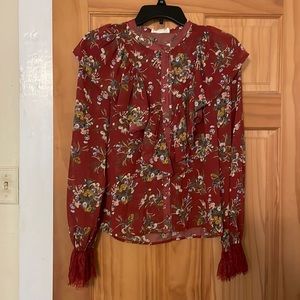 NWT Floral Allison Blouse